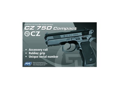 CZ 75D Compact Airsoft pištolj NBB-2