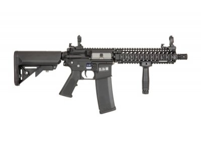 Specna Arms Daniel Defense® MK18 SA-E19 EDGE™ Carbine Airsoft Replica - Black-1