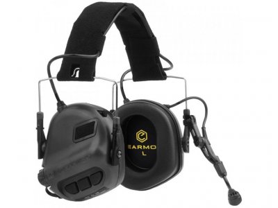 Earmor M32 Aktivne slušalice - Electronic hearing protection Black-1