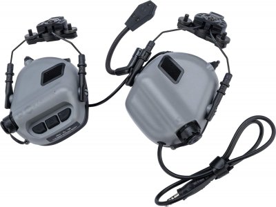  Earmor M32H Tactical Communication Hearing Protector FAST Grey-1