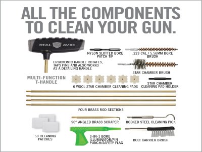Real Avid Gun Boss Pro Set za čišćenje AR15-1