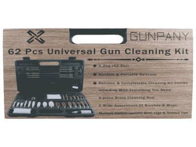 Gunpany 62Pcs Universal Gun Cleaning Kit-7