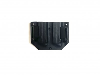 Kydex holster for 2 magazines 9mm-2