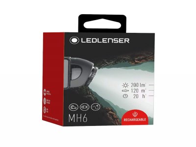 LEDLENSER MH6 Chargable headlight-7