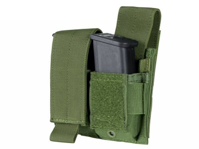  DOUBLE PISTOL MAG POUCH (OD)-1