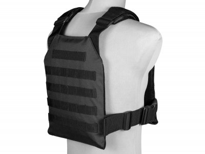 Recon Plate Carrier Tactical Vest - Black-1