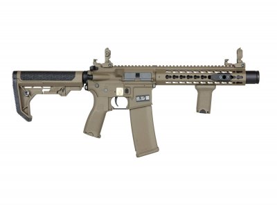 Specna Arms RRA SA-E07 EDGE Carbine Airsoft Replica - Light Ops Stock - Tan-1