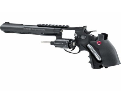 RUGER SUPERHAWK 6 Airsoft Revolver - Crni-1