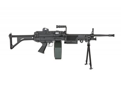 Specna Arms SA-249 MK1 CORE™ Machine Gun Airsoft Replica - Black-1
