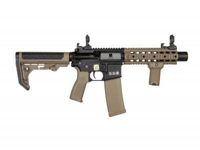 Specna Arms SA-E05 EDGE Carbine Airsoft Replica - Half-Tan Light ops stock-1