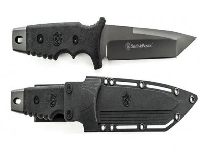 Smith & Wesson SW7 Fixed Blade Tanto Knife-1