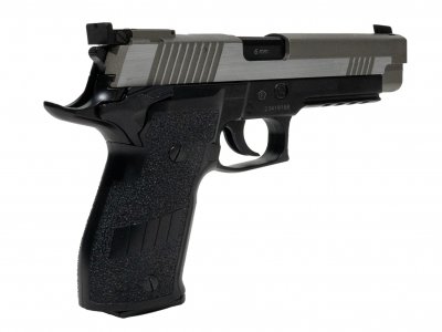 Swiss Arms Navy Pistol XXL Airline Dual Tone CO2 Blowback Airsoft-3
