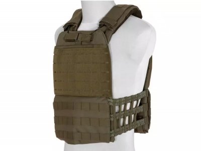 Tactical Plate Carrier MOLLE/Laser-Cut - olive-1