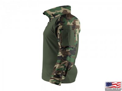 Tactical Shirt ARES - WOODLAND (M)-2