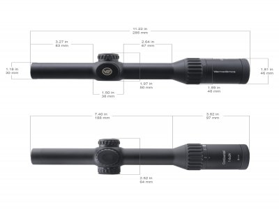 Vector Optics Continental x8 1-8x24 SFP Hunting ED-5