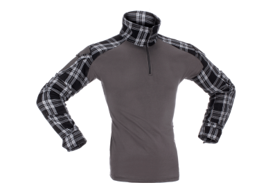 Invader Gear Flannel Combat Shirt Grey M-1