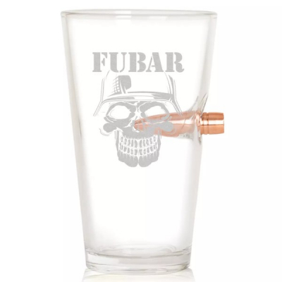 .50 FUBAR Beer Glass-1