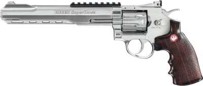 RUGER SUPERHAWK 8 Airsoft Revolver - Silver-1