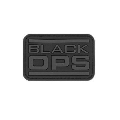 JTG Rubber Patch - Black OPS-1