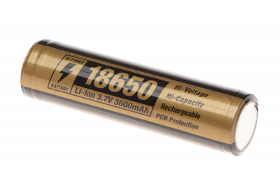 Clawgear 18650 Baterija 3.7V 3600mAh punjiva-1