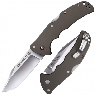 COLD STEEL CODE 4 CLIP POINT S35VN NEW BLADE STEEL-1