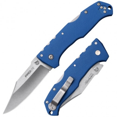 COLD STEEL PRO LITE Clip Point BLUE Preklopni Nož -1
