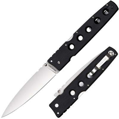 Cold Steel HOLD OUT 6'' PLAIN EDGE BLK S35VN-1