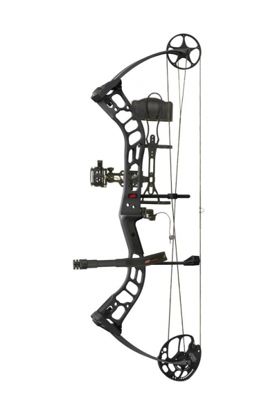 PSE COMPOUND PRO PACKAGE STINGER ATK AS CAM ROTATING MOD RH 70LBS 23 - 30 - BLACK-1