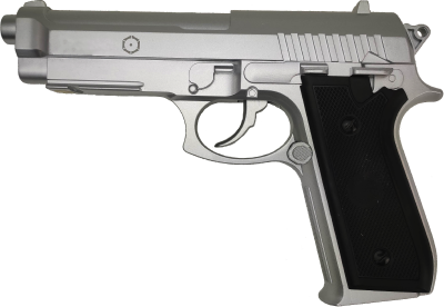 CYBERGUN PT92 silver Co2 6mm Full Metal Airsoft pištolj-1