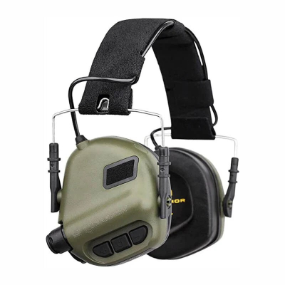 EARMOR M31 ELECTRONIC HEARING PROTECTOR Foliage Green Slušalice-1