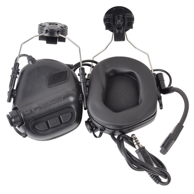 Earmor M32H Active noise reduction headset for ARC rails - Black-1