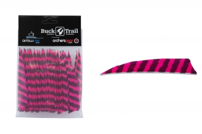 BUCK TRAIL Pink Feathers-1