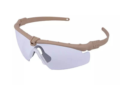 Tactical Glasses Tan/Transparent-1