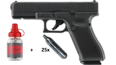 GLOCK 17 Gen5 MOS 17rd BBs Zračni pištolj SET-1