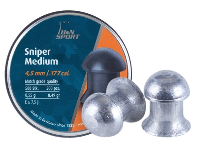 Airgun pellets H&N SNIPER MEDIUM 4,5mm-1
