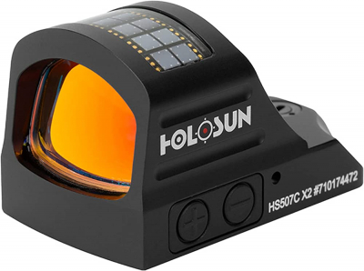 Holosun HS507C X2 Solar Red Circle Dot Sight -1