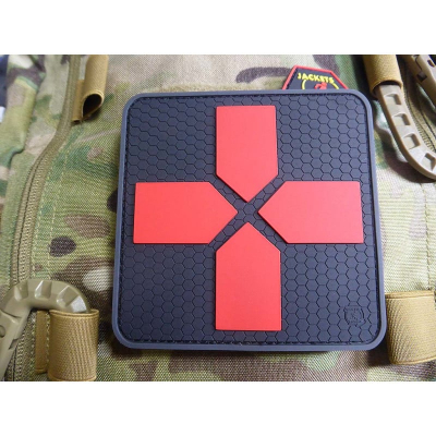 JTG Big RedCross Medic Rubber Patch Red-1