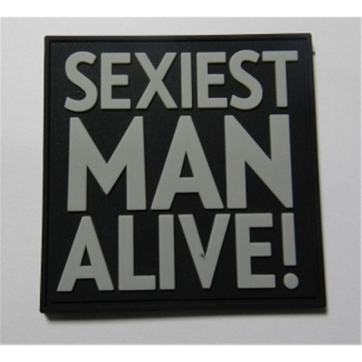 JTG Patch Gumena Oznaka - Sexiest Man Alive-1