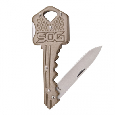 SOG Key Knife Brass-1