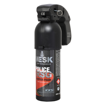 Pepper Spray KKS POLICE RSG VESK FOAM HJF 400 ML-1