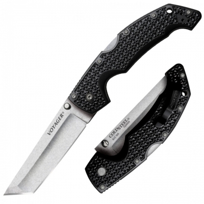 COLD STEEL VOYAGER LARGE TANTO POINT PLAIN EDGE-1