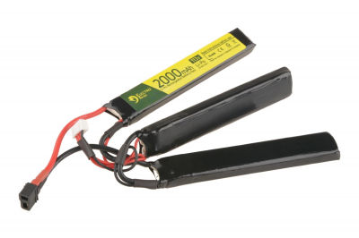 Electro River LiPo 11.1V 2000 mAh 25/50C T-connect (DEANS) Butterfly Battery-1