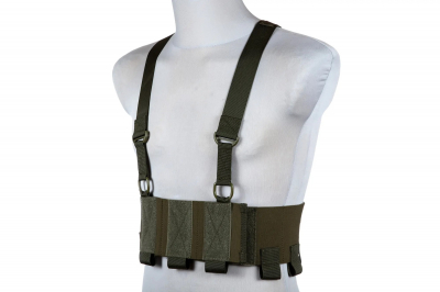 Low-Vis Chest Rig - Olive-1