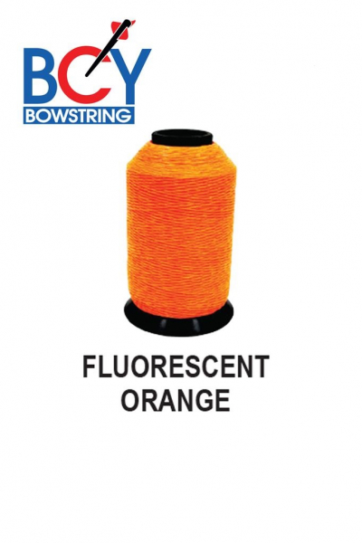 Strings MATERIAL DACRON BCY B55 FLUORESCENT ORANGE 1/4 LBS-1