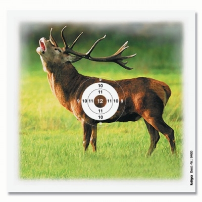 Deer target 14X13,5CM-1