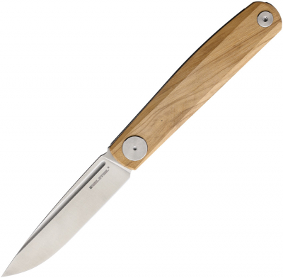 Real Steel Gslip Olive Wood Folding knife-1