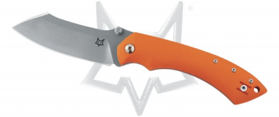Fox Rom Pelican Orange Folding Knife-1