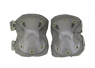 Set of Future knee protection pads - Olive-1