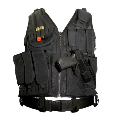 SWISS ARMS - Taktički Borbeni Prsluk - BT-4 Tactical Vest Black-1