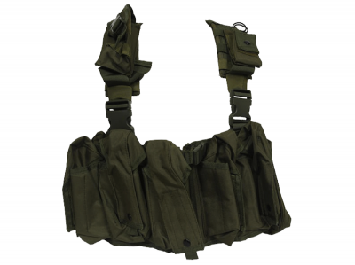 SWISS ARMS TACTICAL VEST/CHEST RIG - OD Green-1